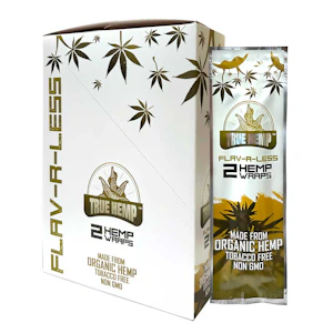 LUV BUDS - True Hemp Flav-A-Less Natural Organic Hemp Wraps