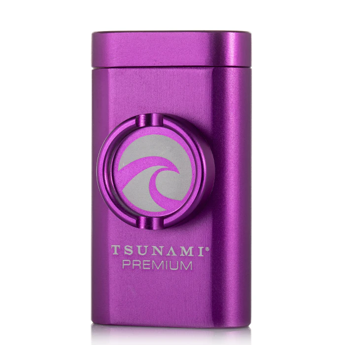 devil's lettuce accessories & more - Tsunami - Grinder Dugout - Purple Main Image
