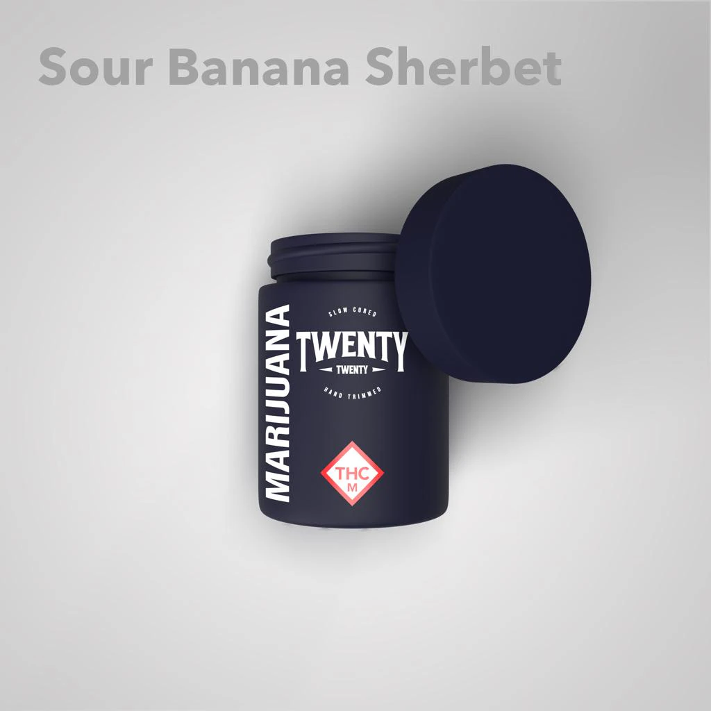 Twenty Twenty - TWENTY-TWENTY - SOUR BANANA SHERBET 3.5 GRAMS Main Image