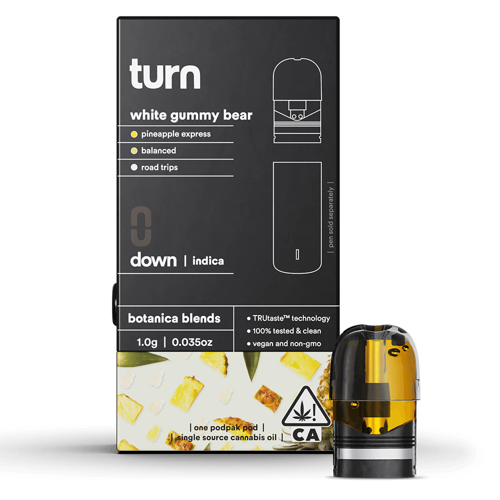 turn - Turn - White Gummy Bear Botanical Pod 1g Main Image