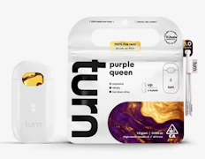 Turn Live Resin All In One 1g Purple Queen