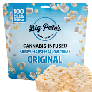 BIG PETE'S TREATS - Crispy Marshmallow Treat (I) | 100mg Original | Big Pete's Treats