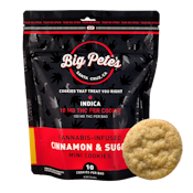 Cinnamon & Sugar (S) | 10mg 10pk Cookies | Big Pete's Treats