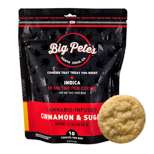 BIG PETE'S TREATS - Cinnamon & Sugar (S) | 10mg 10pk Cookies | Big Pete's Treats