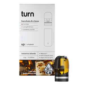 TURN - Horchata & Clove (S) | 1g Botanical Blends Pod | Turn