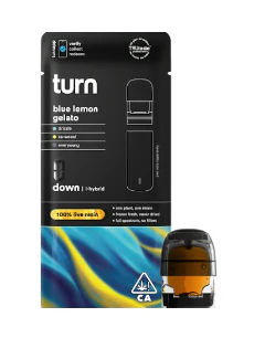 turn - Blue Lemon Gelato Live Resin Pod Main Image