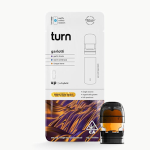 TURN - TURN | GARLOTTI LIVE RESIN - POD | CARTRIDGE | 1G