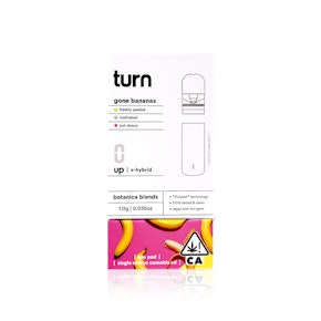TURN - Vape Pen - Gone Bananas - Botanica Blends - 1G