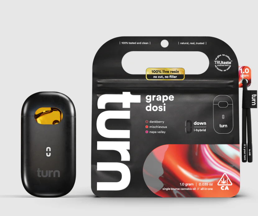 turn - Grape Dosi Live Resin AIO 1G Main Image