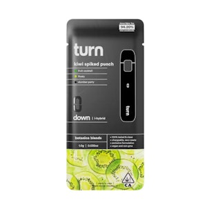 TURN - KIWI SPIKED PUNCH DISPOSABLE 1G - TURN