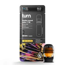 turn - London Pound Cake 25 1G Live Resin Pod Main Image