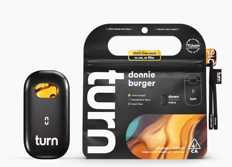turn - Turn Live Resin All In One 1g Donnie Burger Main Image