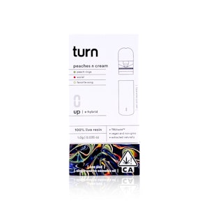 TURN - TURN - Vape Pen - Peaches n Cream  - 1G