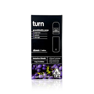 TURN - TURN - Vape Pen - Granddaddy Purp - Pod - 1G