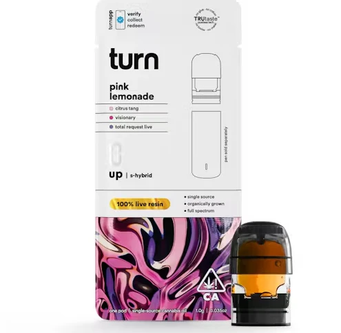 turn - Turn Live Resin Pod 1g Pink Lemonade Main Image