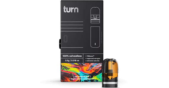 turn - nam wah 1942 (s-hybrid) / 100% solventless (live rosin) / .5g pod
