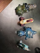 Merch - Glass Pipe - Fish, Turtle, and Hammer