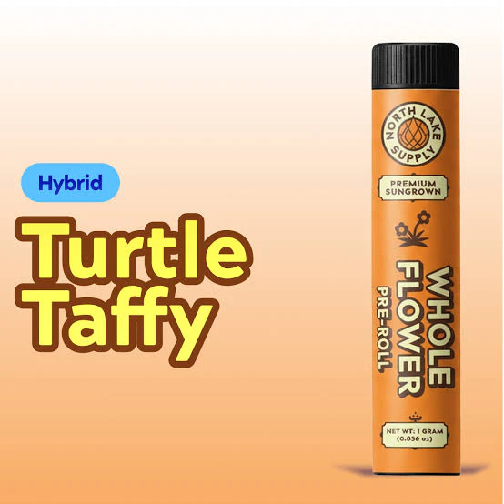 North Lake Supply - Turtle Taffy Whole Flower 2pk 1g Main Image
