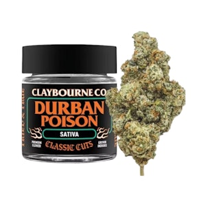 CLAYBOURNE CO. - Claybourne Durban Poison CC (S) Flowers 3.5g