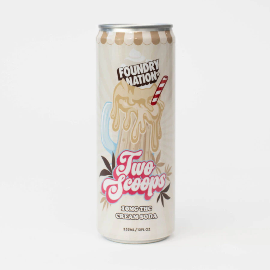 Foundry Nation - Foundry | 10mg Two Scoops Soda | Cream Soda Float Main Image