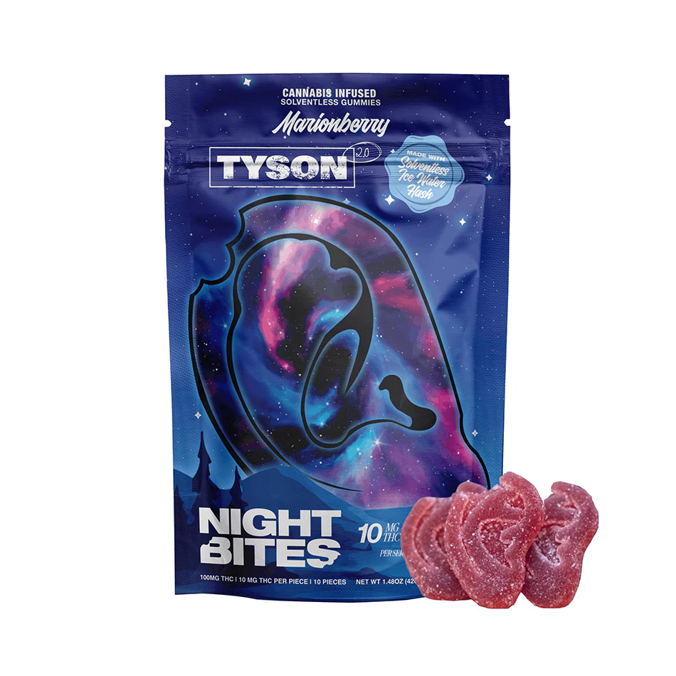 TYSON 2.0 - Tyson 2.0 - 100mg Solvetless Night Bites - Marionberry Main Image