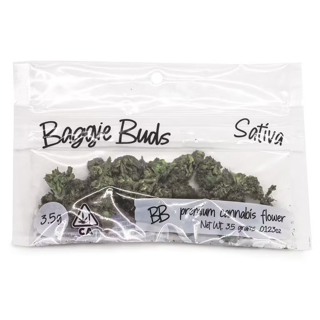 Gelato - Strawberry Cough (S) 23.37% THC | Baggie Buds | 3.5g Main Image