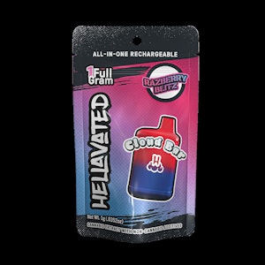 Hellavated - Hellavated Cloud Bar Raspberry Blitz 1g