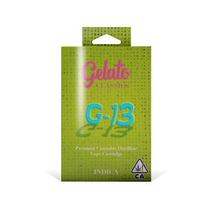 GELATO - G-13 (I) 86.67% THC | Gelato | 1ml
