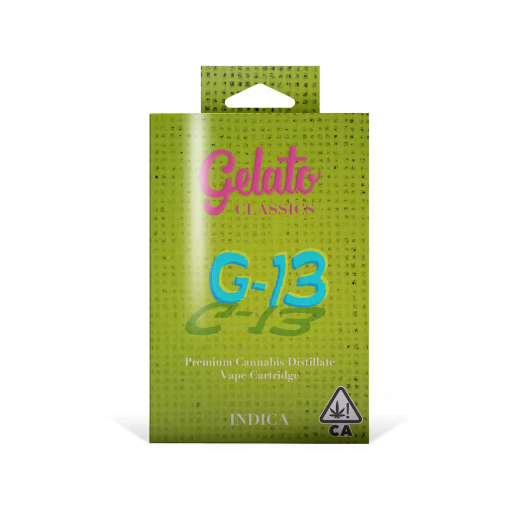 Gelato - G-13 (I) 86.67% THC | Gelato | 1ml Main Image
