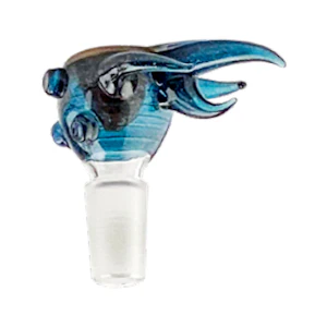 CHEECH GLASS - BLUE SUPER GALACTIC BOWL - CHEECH GLASS