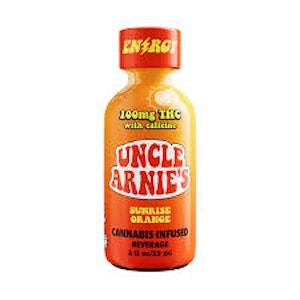 UNCLE ARNIES - [Uncle Arnie's] THC Shot - 100mg - Sunrise Orange (S)