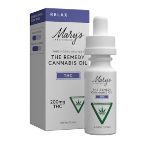 MARY'S MEDICINALS - THC Remedy Tincture - Relax (I) - Mary's Medicinals