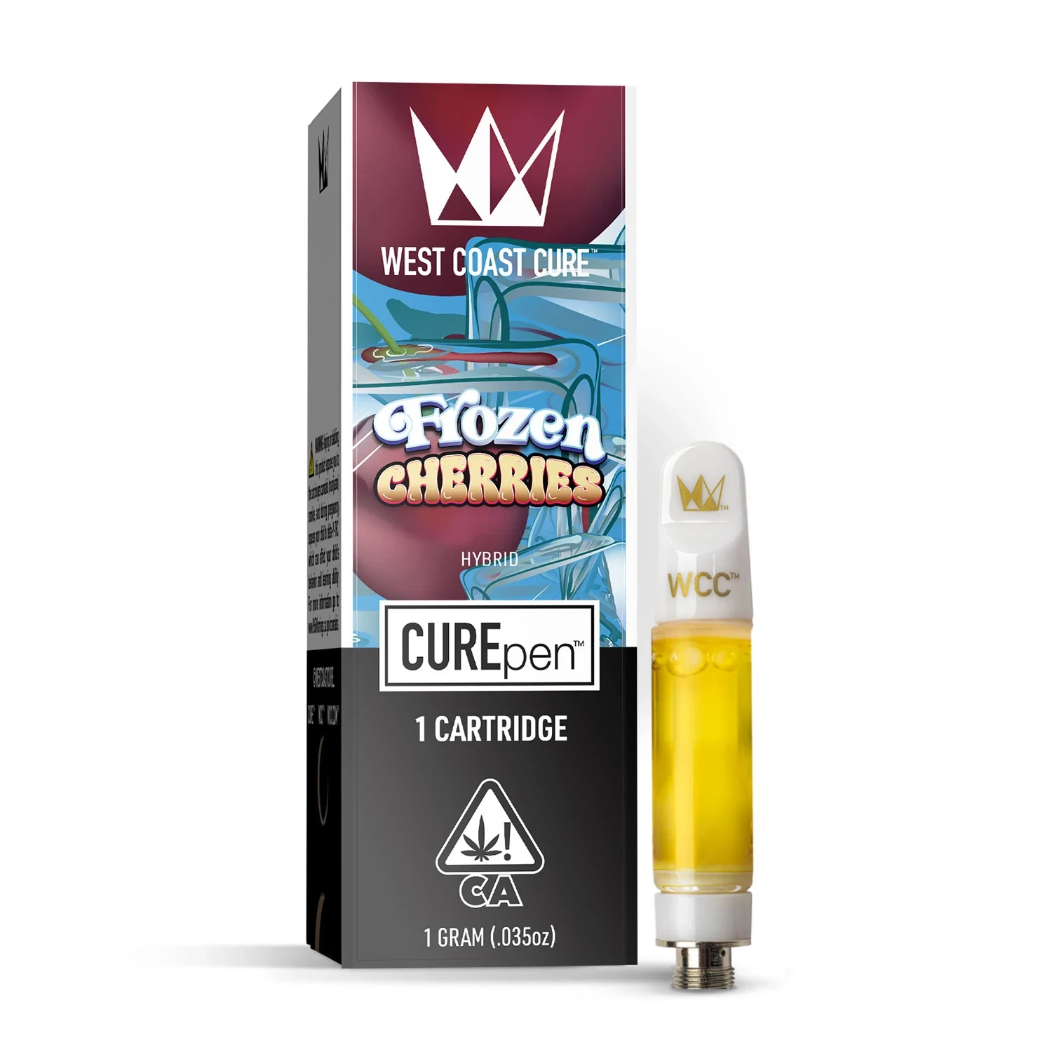 West Coast Cure - Frozen Cherries (H) 82.7% THC | 1g CUREpen Cartridge Main Image