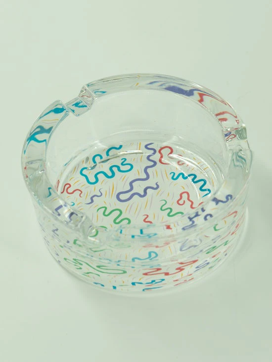 UGLY HOUSE - Ugly House | Retro Squiggles Ashtray Main Image