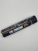 Moonlit Hash Co - UK Cheese - 54.39% THC - Dry Sift Hash Infused - 1.2g - Pre Roll