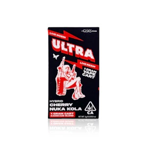 ULTRA - ULTRA - Vape Pen - Cherry Nuka Kola - Live Rosin & Live Resin - 1G
