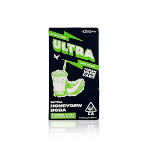 ULTRA - Vape Pen - Honeydew Boba - Live Rosin & Live Resin - 1G