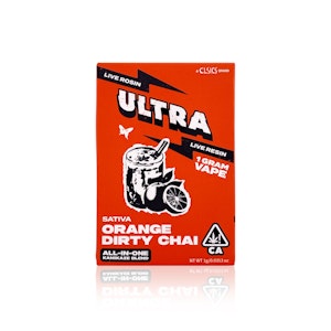 ULTRA - ULTRA - All in one - Orange Dirty Chai - Live Rosin/Live Resin - 1G