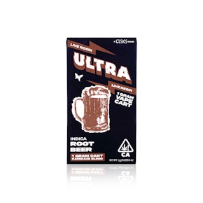 ULTRA - Vape Pen - Root Beer - Live Resin/ Live Rosin - 1G