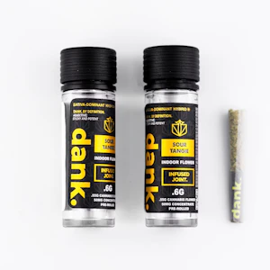 DANK - Sour Tangie | Infused Pre-roll | 0.6g