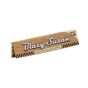 Blazy Susan Unbleached King Size Slim Rolling Papers