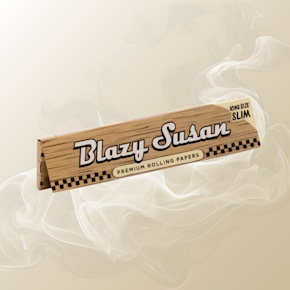 Blazy Susan Unbleached King Size Slim Rolling Papers