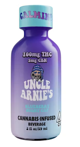 UNCLE ARNIE'S - Blueberry Nightcap 2oz THC:CBN - 100mg