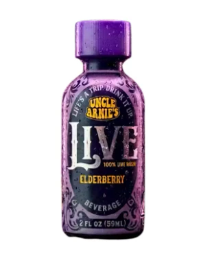 Uncle Arnies - Uncle Arnie's | Elderberry | Live Rosin Beverage | 100mg Main Image