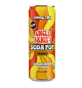 UNCLE ARNIE'S - Uncle Arnie's Soda 100mg Orange