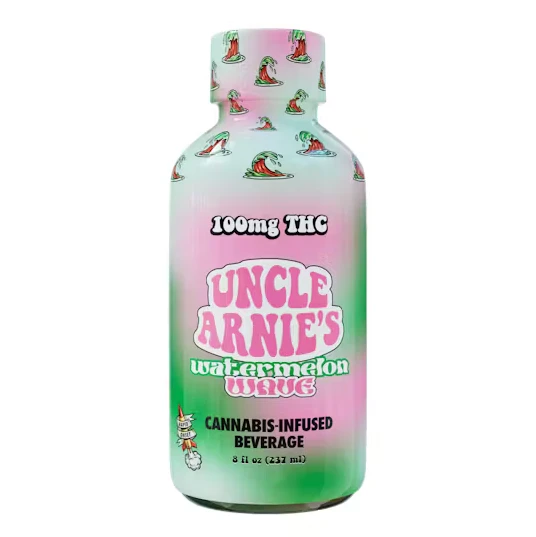 Uncle Arnies - Uncle Arnie's Watermelon Wave Beverage 8oz 100mg Main Image