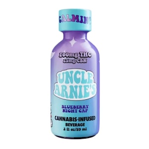 Uncle Arnie's - Uncle Arnie's | Beverage | 4:1 THC:CBN | Blueberry Night Cap | 2oz | 100mg