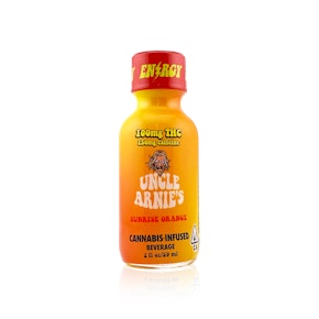 UNCLE ARNIE'S - Drink - Sunrise Orange - Caffeine - 2oz Shot - 100MG