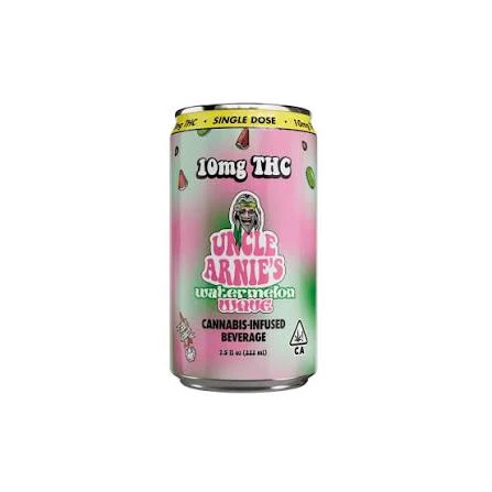 Uncle Arnies - Uncle Arnie's - 7.5oz 10mg THC Beverage - Watermelon Wave Main Image
