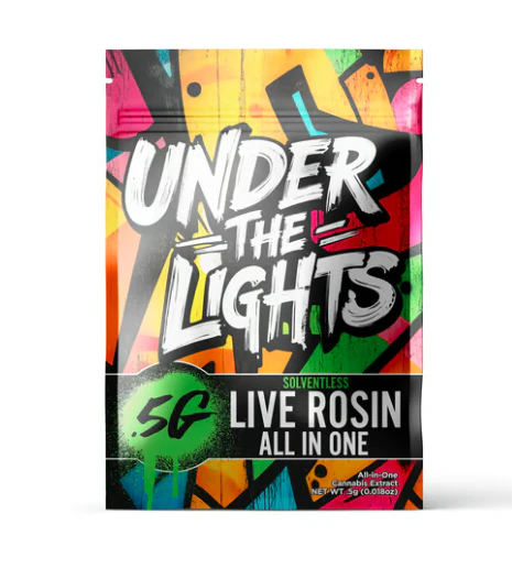 UNDER THE LIGHTS - Tropicana Cookies Live Rosin All-In-One Vape - 0.5g Main Image